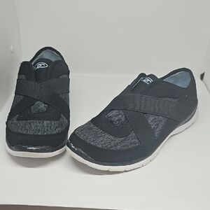 Women's Black Slip-On Shoes